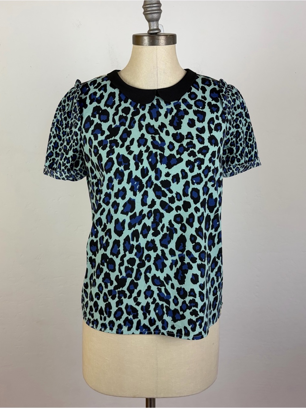 Scotch & Soda Leopard Collared Blouse